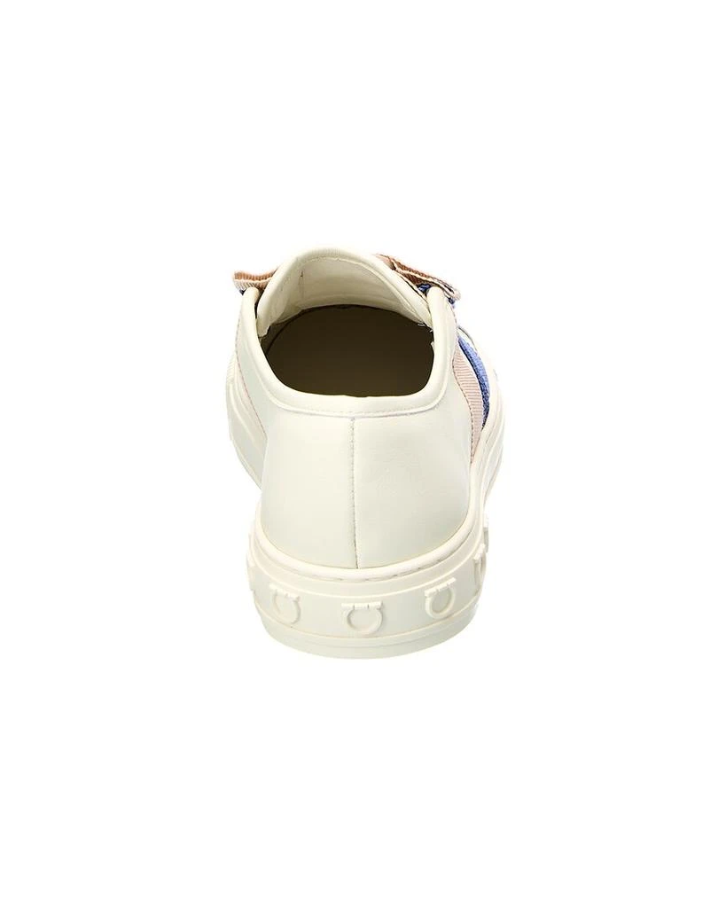 商品Salvatore Ferragamo|Salvatore Ferragamo Nataly Leather Sneaker,价格¥3147,第3张图片详细描述