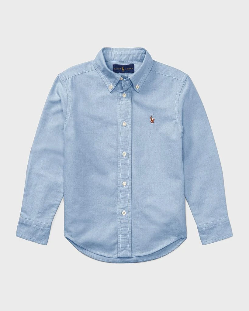 商品Ralph Lauren|Boy's Oxford Sport Shirt, Size 4-7,价格¥448,第1张图片