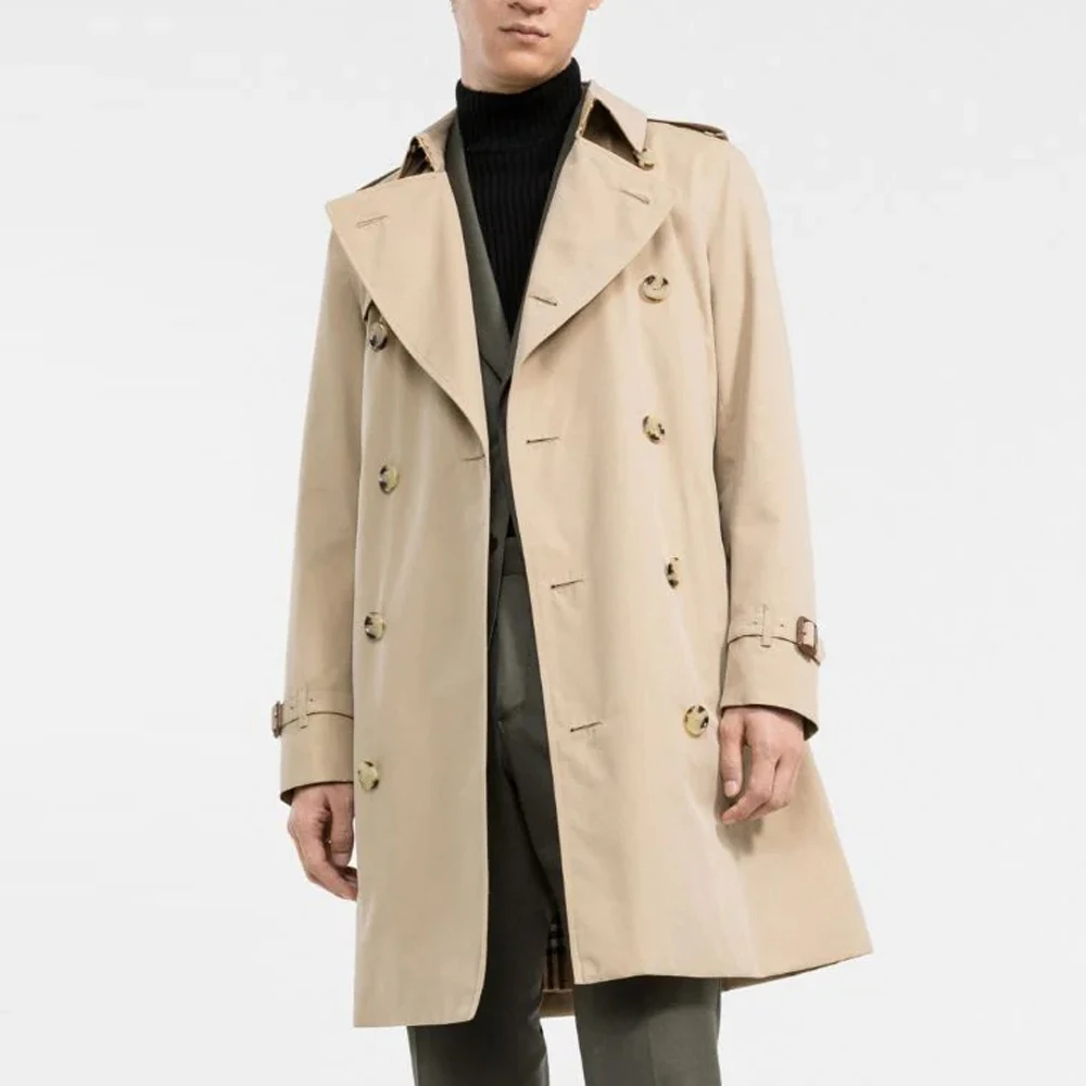 BURBERRY 卡其色男士风衣 8045864 商品