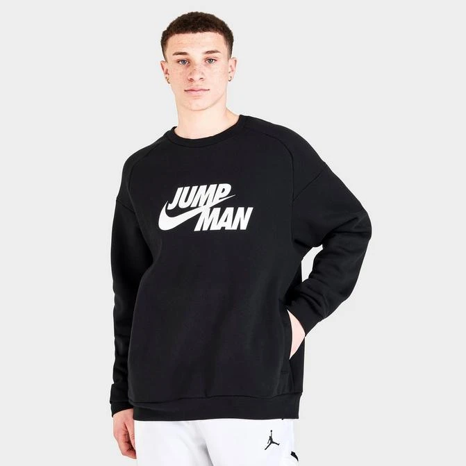 商品Jordan|Men's Jordan Jumpman Fleece Crewneck Sweatshirt,价格¥337,第1张图片