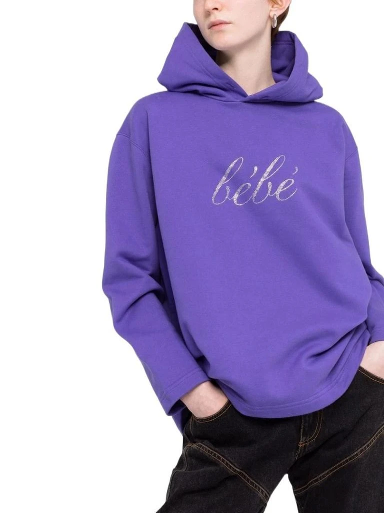 商品Balenciaga|Balenciaga women's purple cotton sweatshirt,价格¥5503,第5张图片详细描述