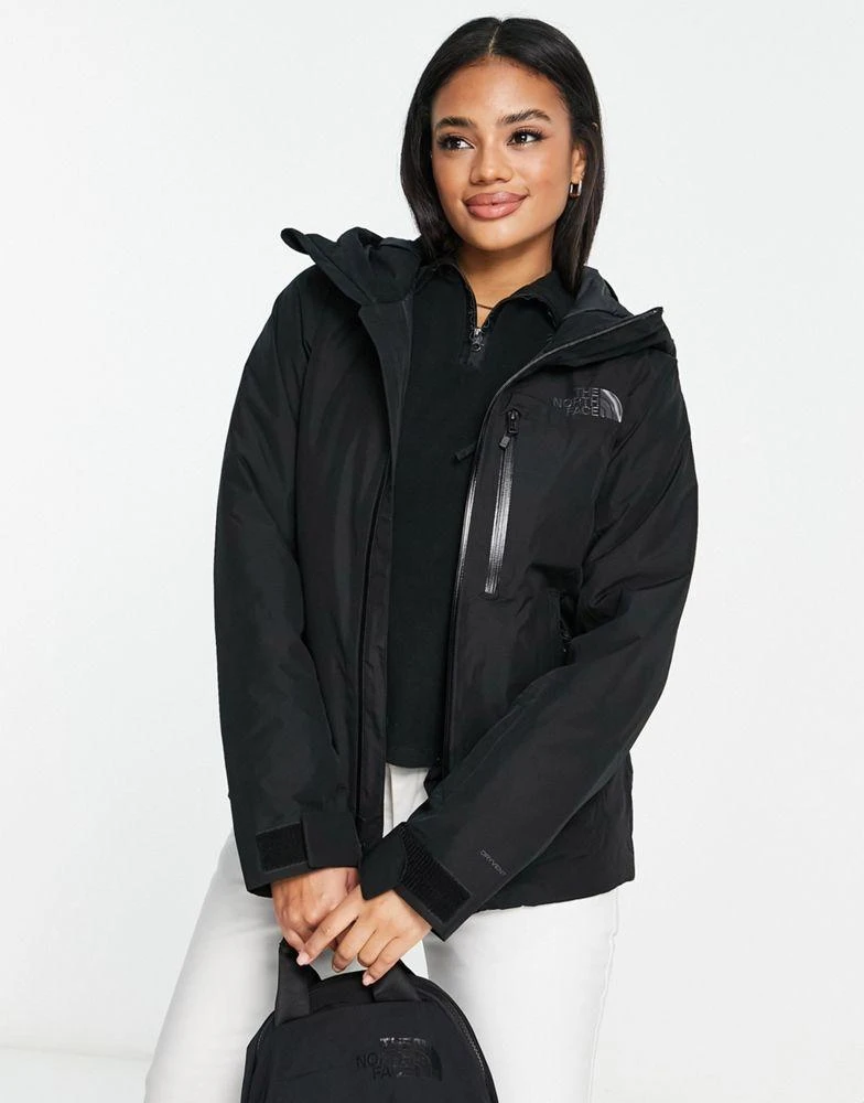 商品The North Face|The North Face Ski Descendit waterproof insulated ski jacket in black,价格¥1350,第2张图片详细描述