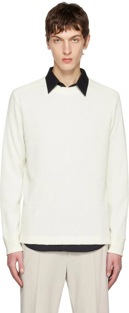 商品Theory|Off-White Mattis Long Sleeve T-Shirt,价格¥472,第1张图片