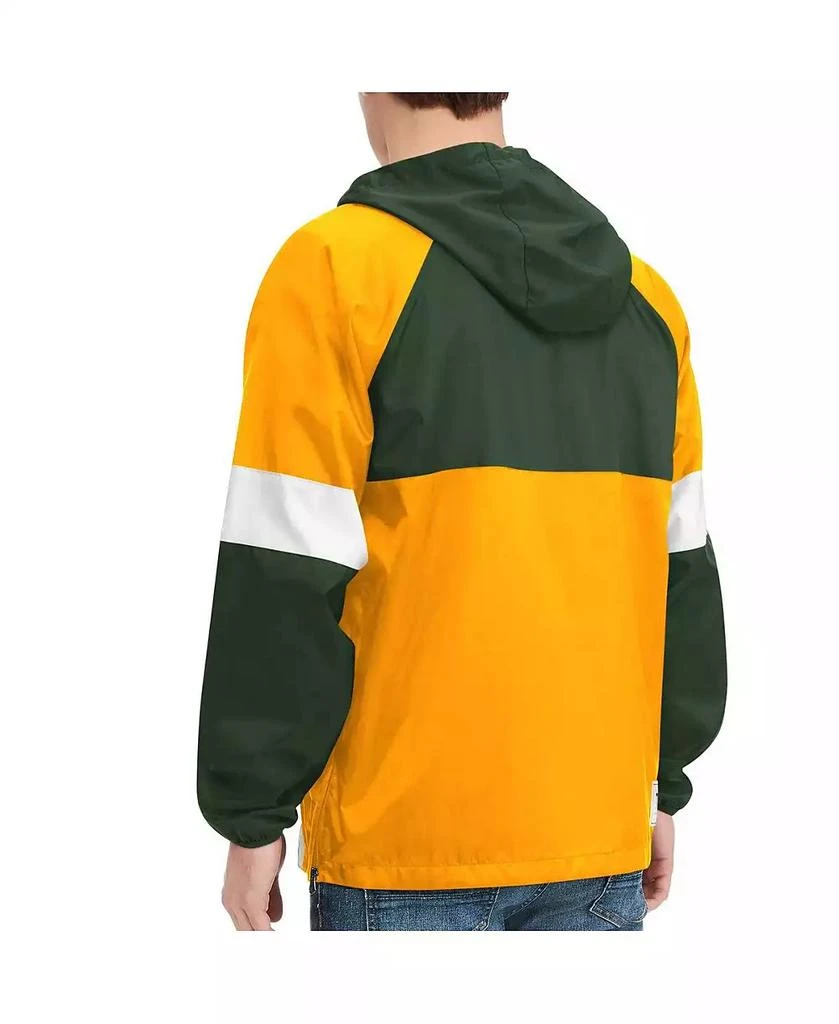 商品Tommy Hilfiger|Men's Green Green Bay Packers Quarter-Zip Pullover Hoodie Jacket,价格¥838,第2张图片详细描述