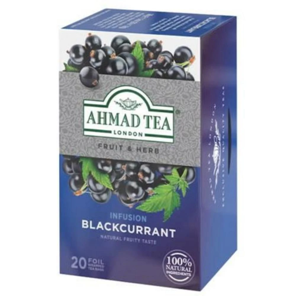 商品AhmadTea|Ahmad Tea Blackcurrant Herbal Tea (Pack of 3),价格¥159,第1张图片