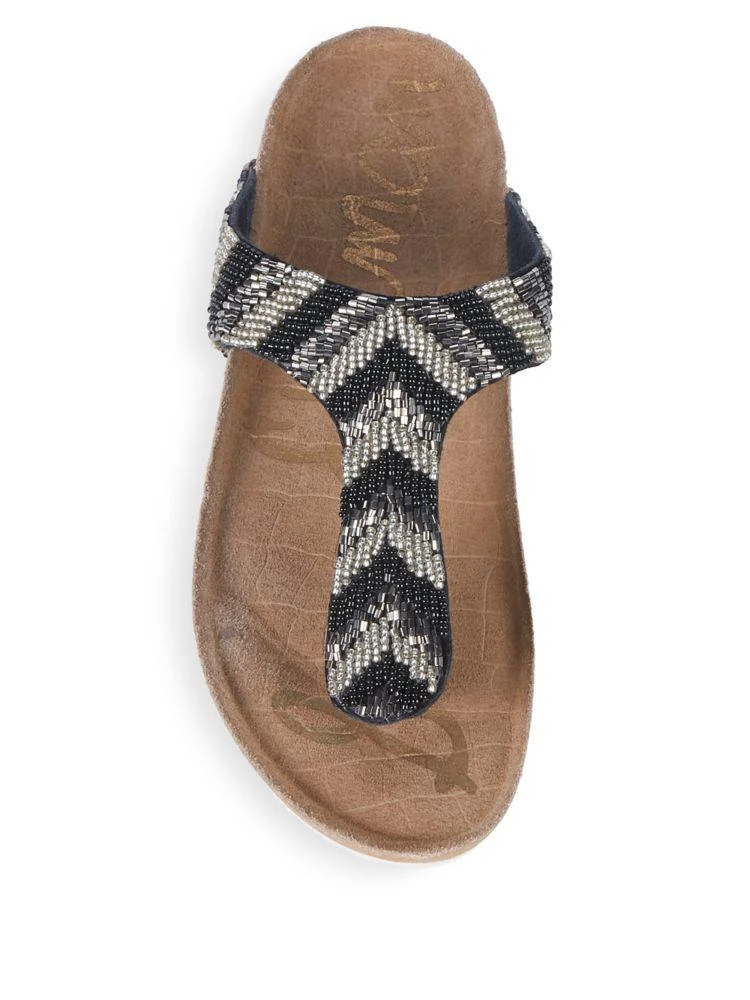 商品Sam Edelman|Olivie 6 Beaded Thong Sandals,价格¥250,第4张图片详细描述