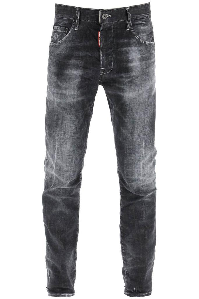 商品DSQUARED2|Dsquared2 black wash skater jeans,价格¥2773,第1张图片