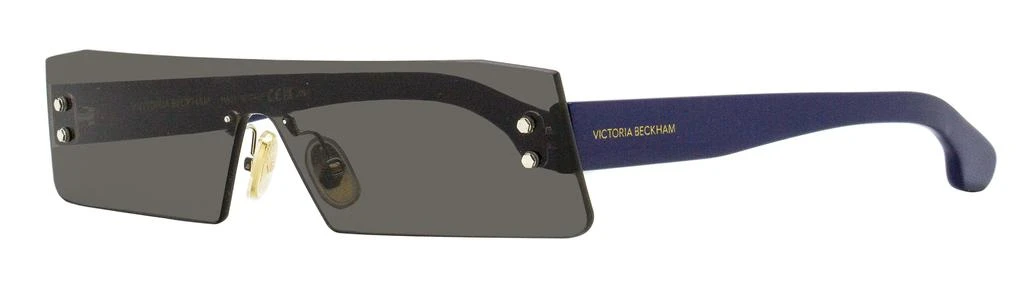 商品Victoria Beckham|Women's Narrow Mask Sunglasses VB241S 414 Blue 62mm,价格¥702,第1张图片