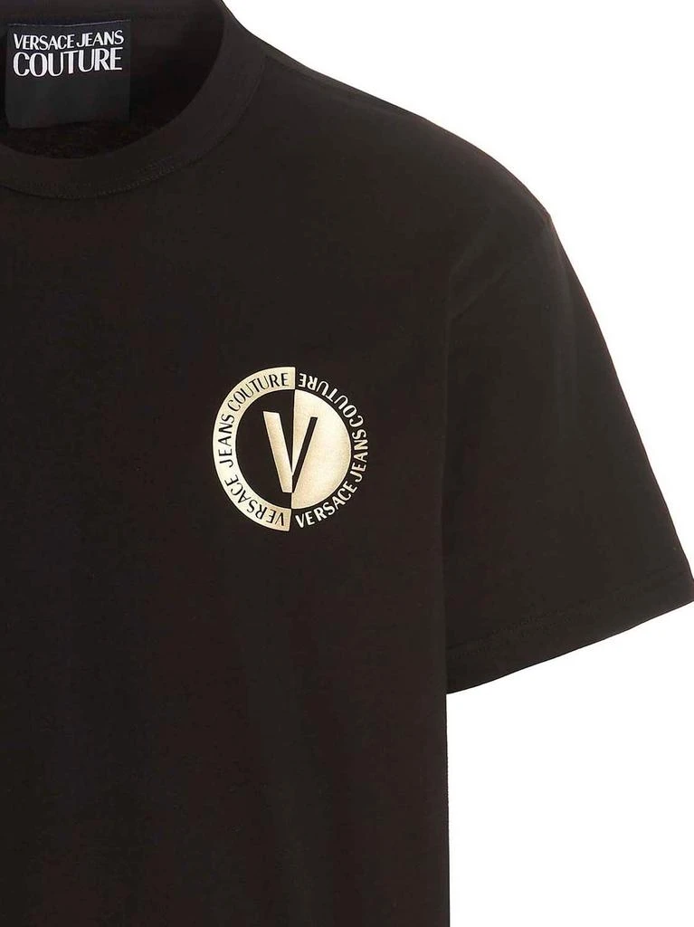 商品Versace|Versace Jeans Couture Logo Printed Crewneck T-Shirt,价格¥502,第3张图片详细描述