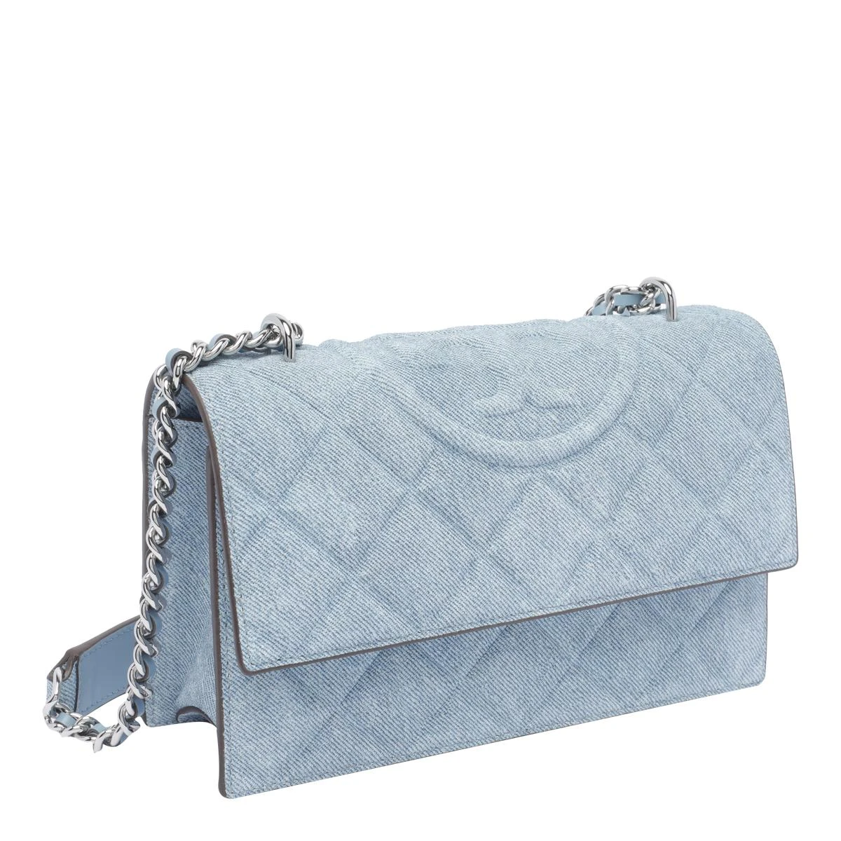 商品Tory Burch|Tory Burch 女士单肩包 167750426 蓝色,价格¥5304,第3张图片详细描述