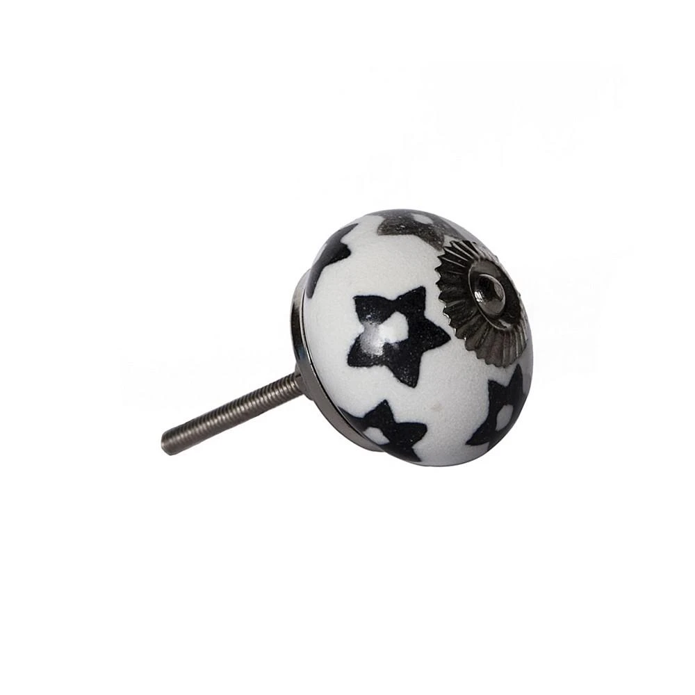 商品KNOB-IT|Handpainted Ceramic Knob Set of 12,价格¥471,第3张图片详细描述
