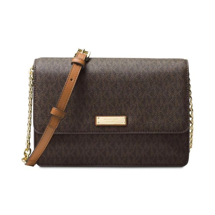 商品Michael Kors|MICHAEL  Signature Large Gusset Crossbody,价格¥1466,第2张图片详细描述