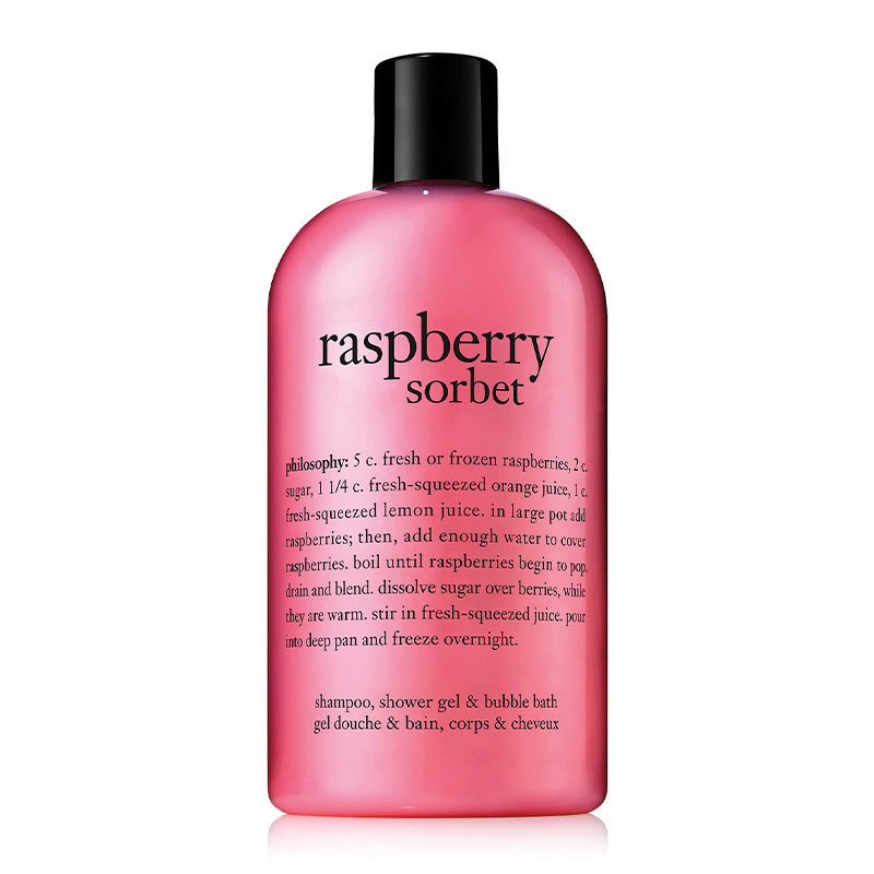 商品philosophy|philosophy 自然哲理 木莓冰糕洗发泡泡沐浴啫喱 480ml,价格¥147,第1张图片