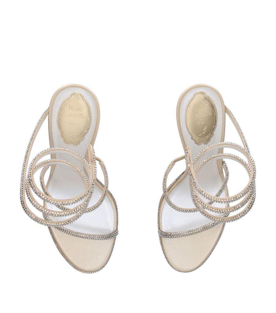 商品Rene Caovilla|Embellished Cleo Sandals 105,价格¥9096,第6张图片详细描述