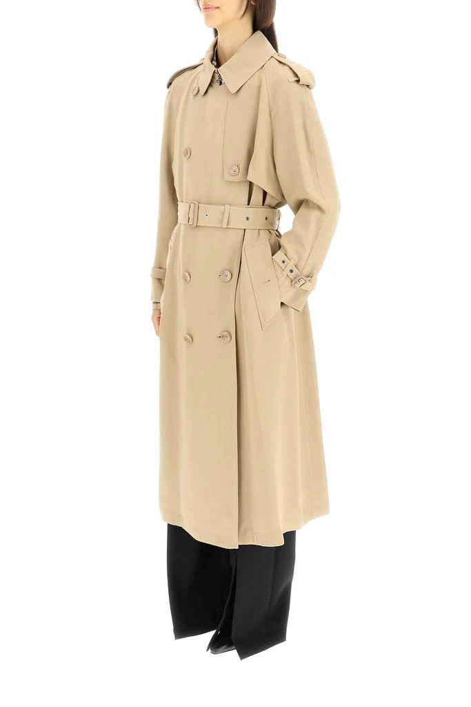 商品Burberry|Burberry 'pedley' long viscose trench coat,价格¥15763,第4张图片详细描述