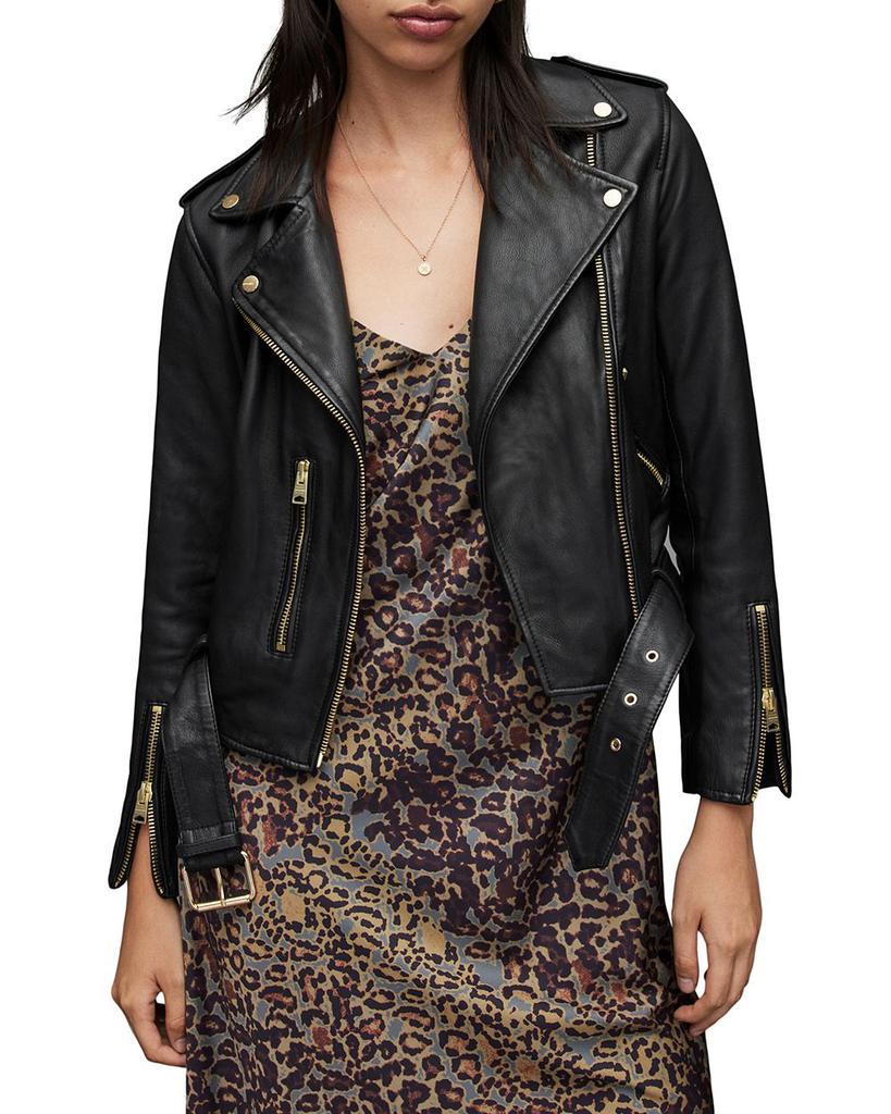 商品ALL SAINTS|Balfern Leather Biker Jacket,价格¥3938,第1张图片