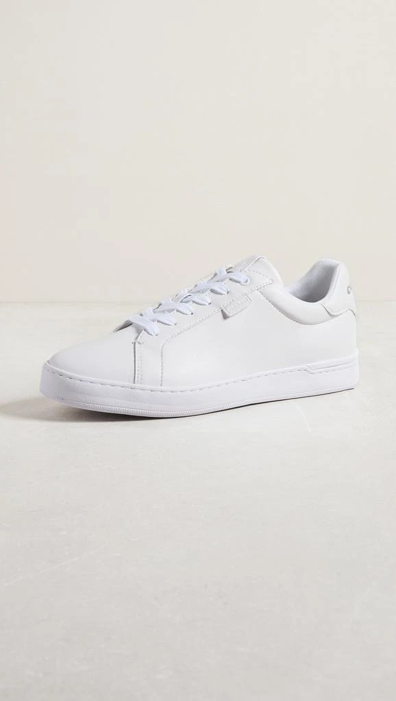 商品Coach|Coach New York Lowline Leather Low Top,价格¥873,第2张图片详细描述