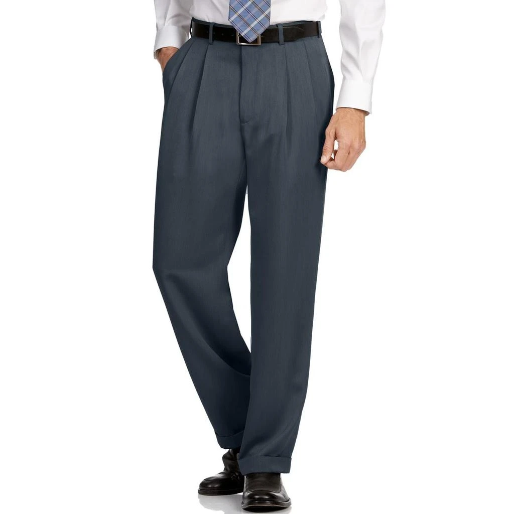 商品Perry Ellis|Perry Ellis Mens Micro Melange Classic Fit Dress Pants,价格¥260,第1张图片