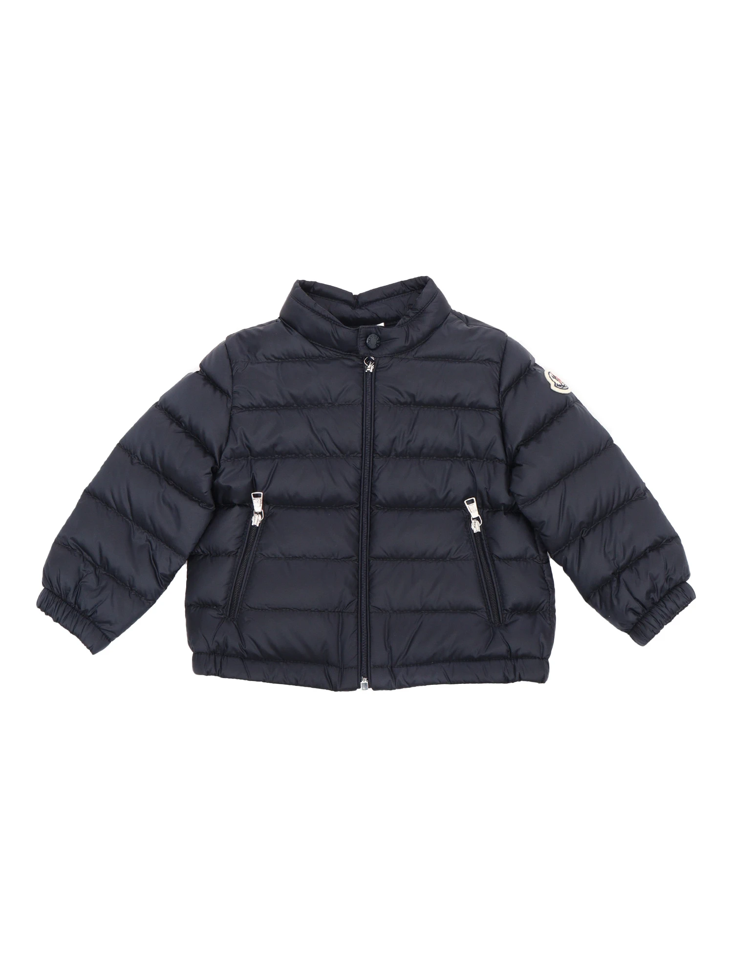 商品Moncler|Moncler 男童羽绒服 J19511A00019595FE778 蓝色,价格¥1703,第1张图片