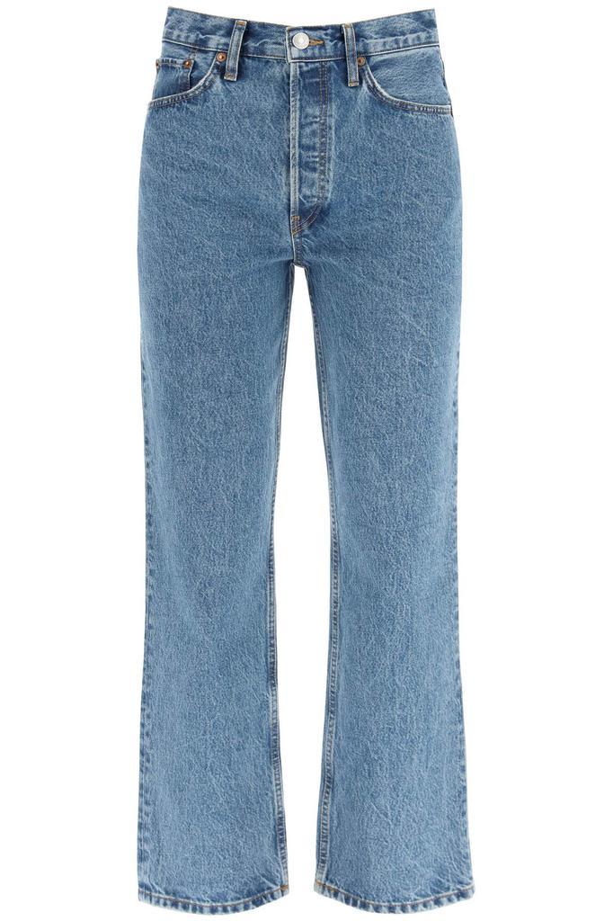 商品Re/Done|Re/done 90s crop low sling jeans,价格¥1423,第1张图片