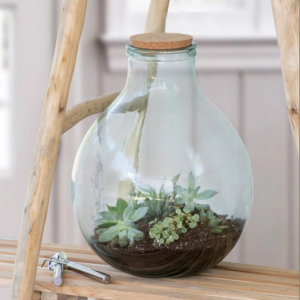 商品Park Hill Collection|Glass Terrarium with Garden Tools,价格¥694,第2张图片详细描述