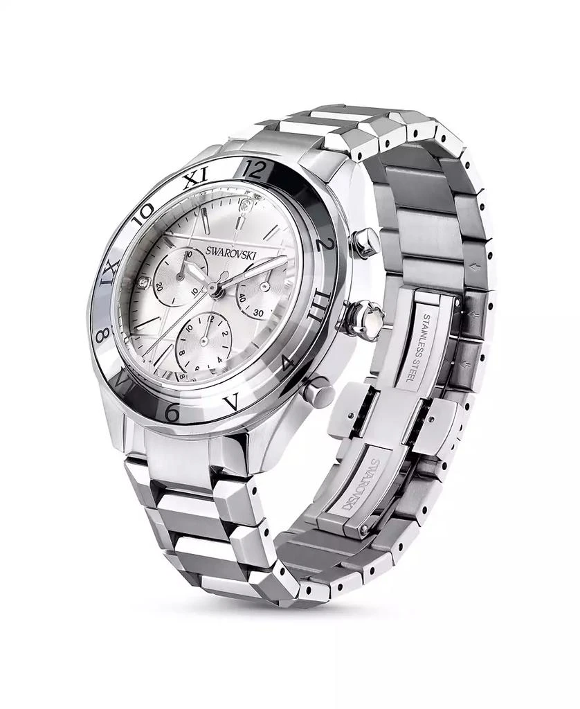 商品Swarovski|Women's Quartz Silver Tone Stainless Steel Watch, Swiss Made 39mm,价格¥3138,第2张图片详细描述