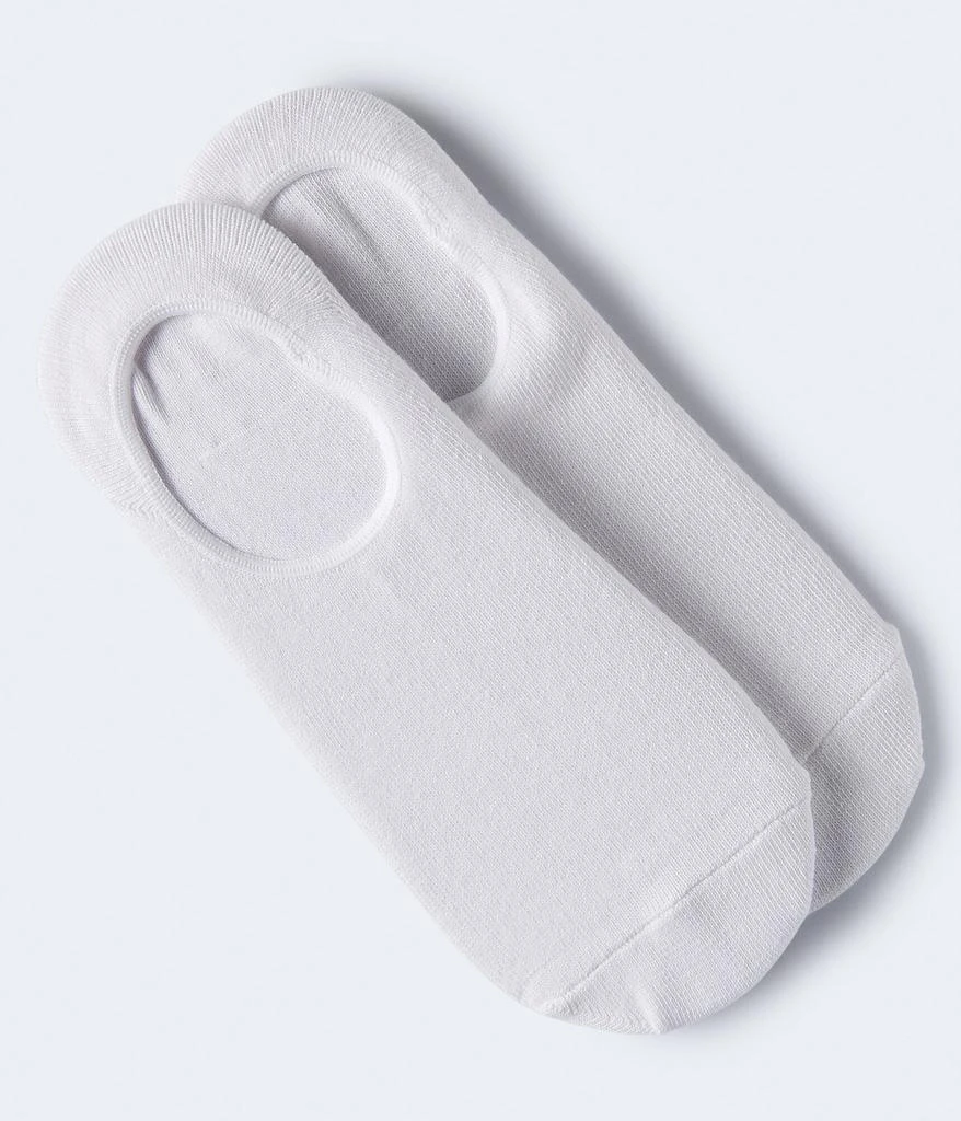 商品Aeropostale|Aeropostale Men's 2-Pack Solid No-Show Socks,价格¥53,第1张图片