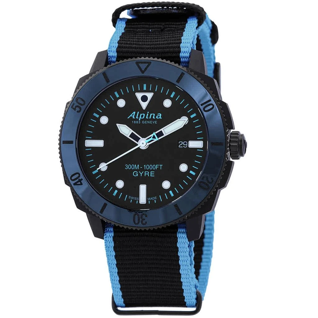 商品Alpina|Seastrong Diver Gyre Automatic Black Dial Men's Watch AL-525LBN4VG6,价格¥4481,第1张图片