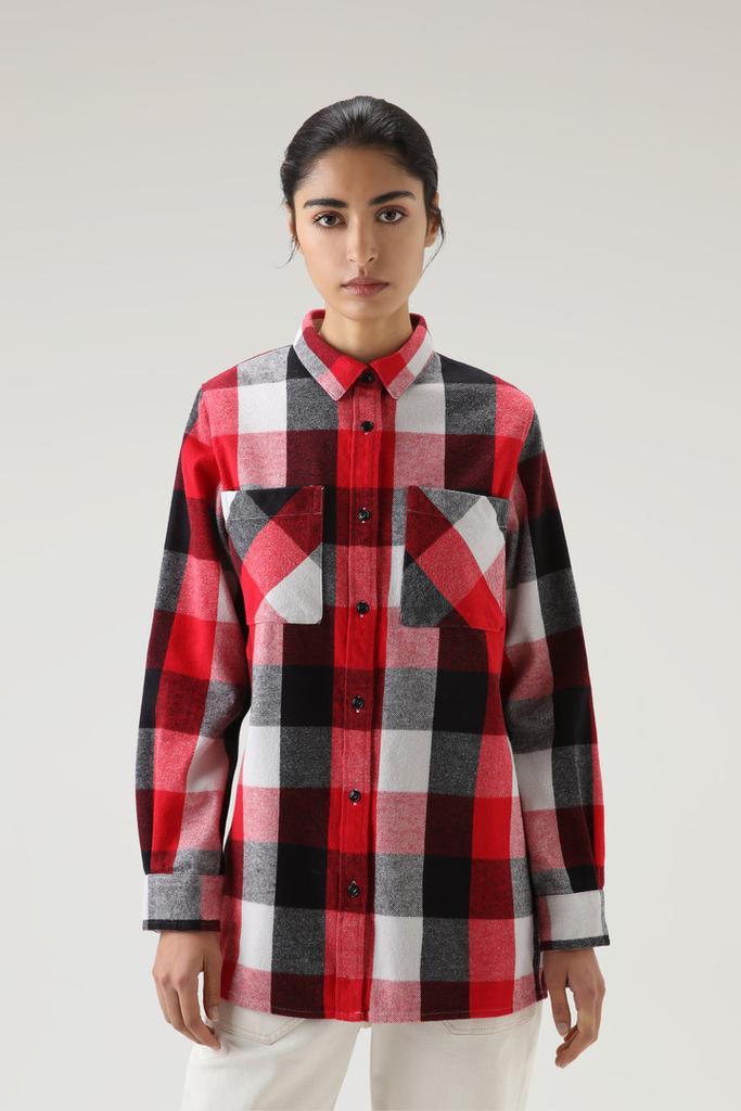 商品Woolrich|Buffalo Check Boyfriend Shirt,价格¥695,第1张图片