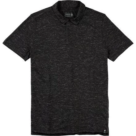 商品SmartWool|Merino Hemp Blend Short-Sleeve Polo Shirt - Men's,价格¥496,第3张图片详细描述
