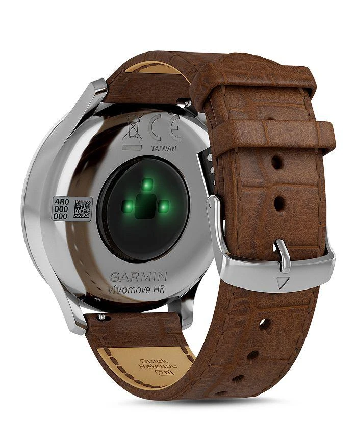 Vivomove HR Brown Alligator-Embossed Leather Strap Touchscreen Hybrid Smartwatch, 43mm �商品