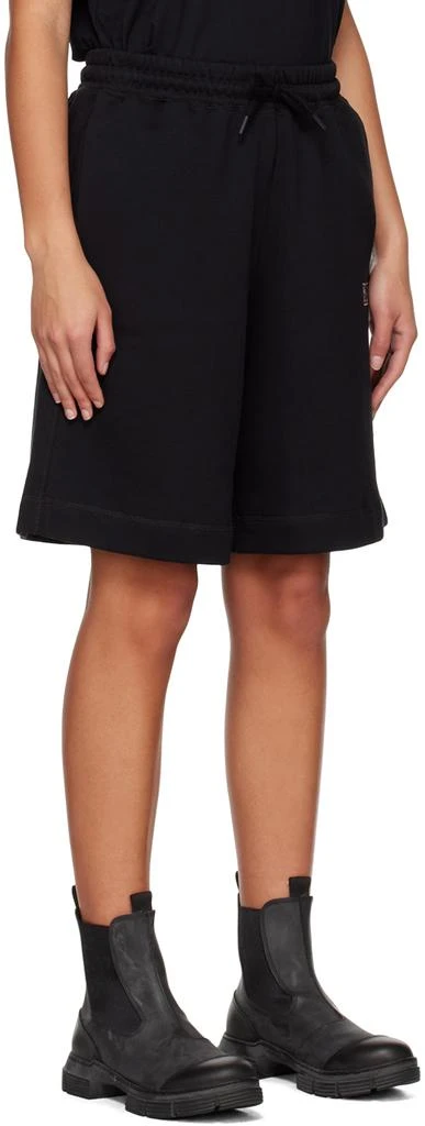 商品Ganni|Black Software Drawstring Shorts,价格¥578,第2张图片详细描述