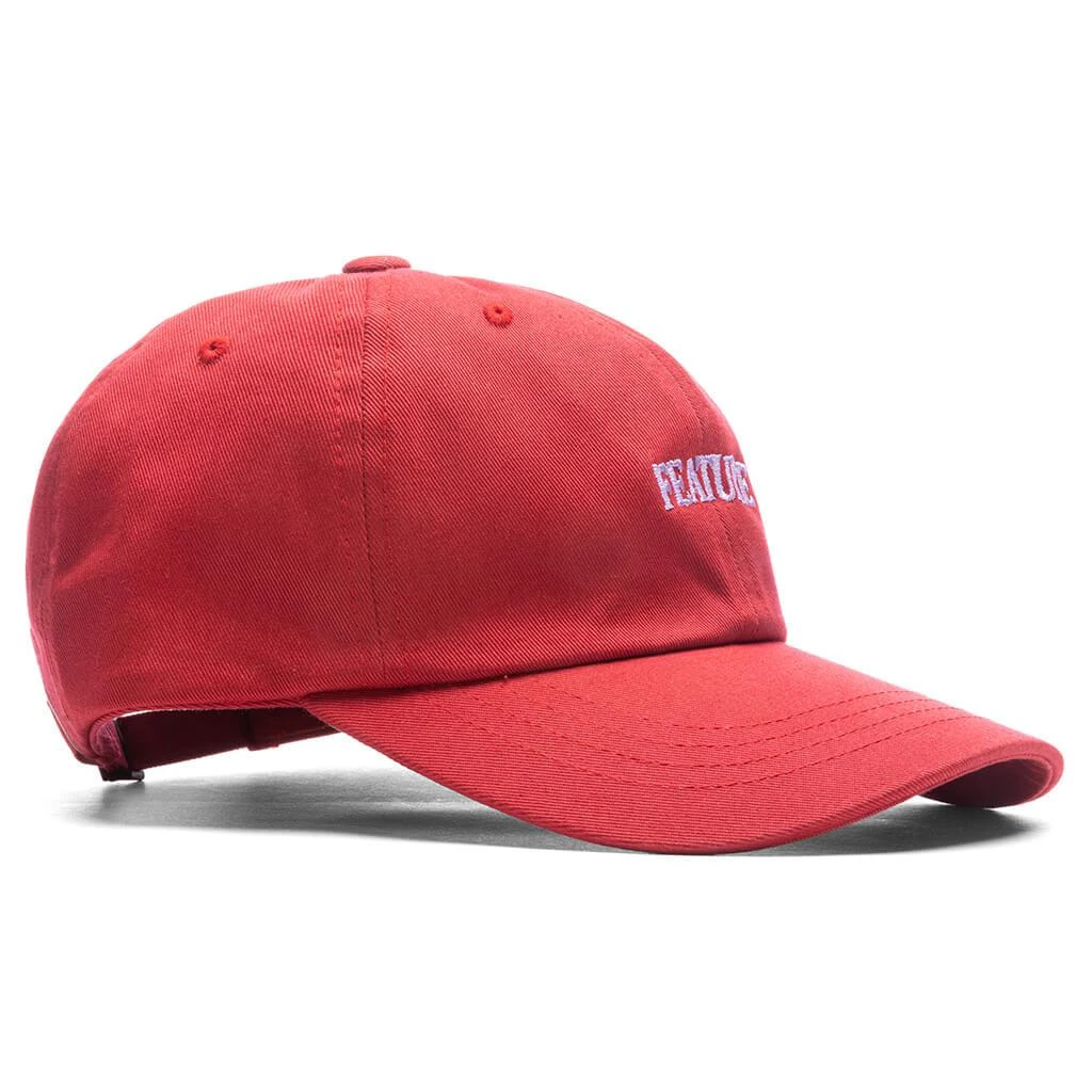 商品Feature|Arch Dad Hat - Cranberry/Pastel Lilac,价格¥308,第3张图片详细描述