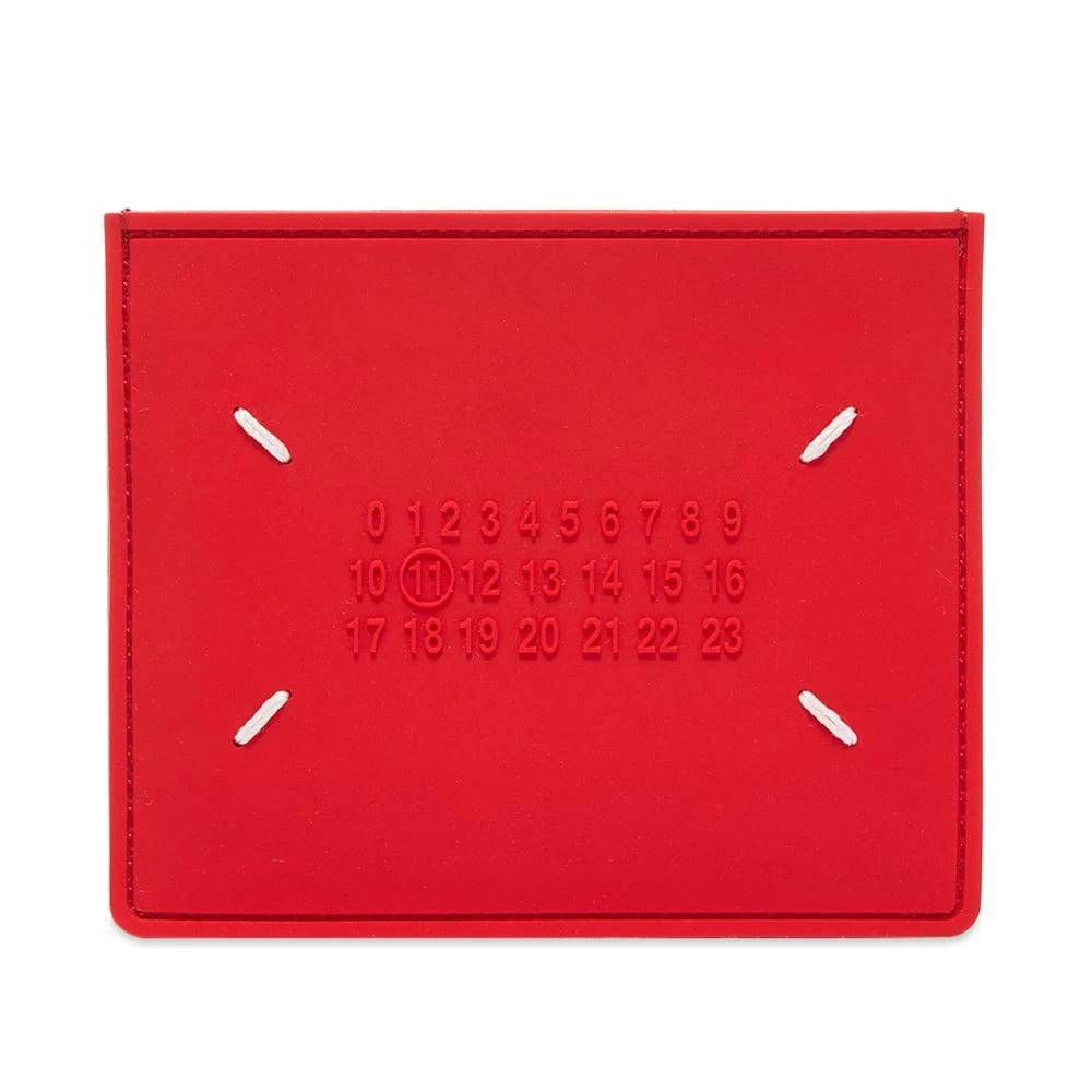 商品MAISON MARGIELA|Maison Margiela Rubberised Card Holder,价格¥1091,第2张图片详细描述