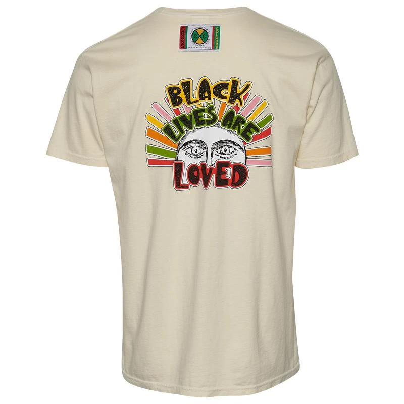 商品Cross Colours|Cross Colours Black Lives Loved T-Shirt - Men's,价格¥75,第2张图片详细描述