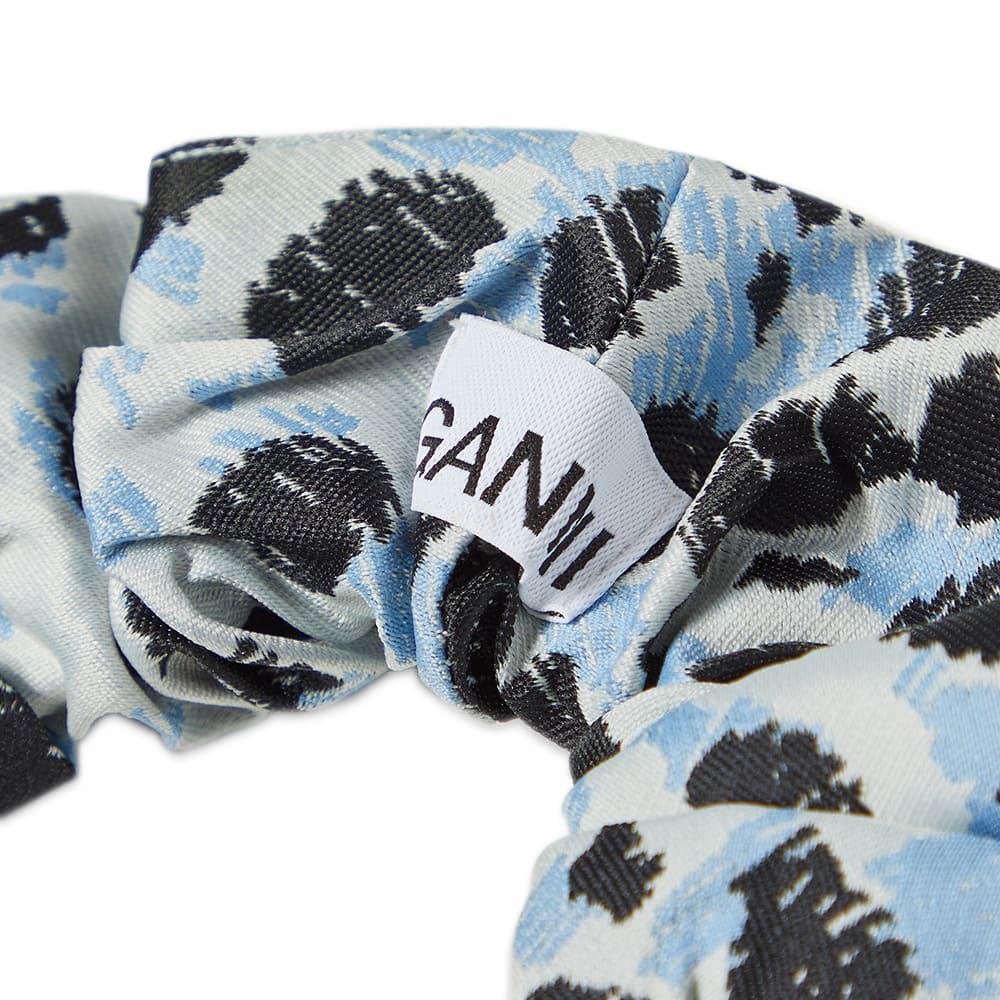 GANNI Hair Scrunchie In Crispy Jacquard商品第2张图片规格展示