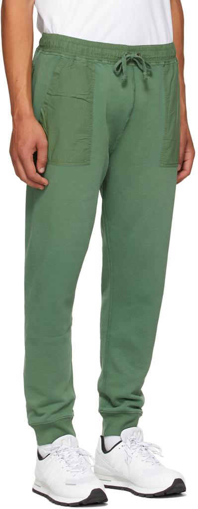 Green Fleece Lounge Pants商品第2张图片规格展示