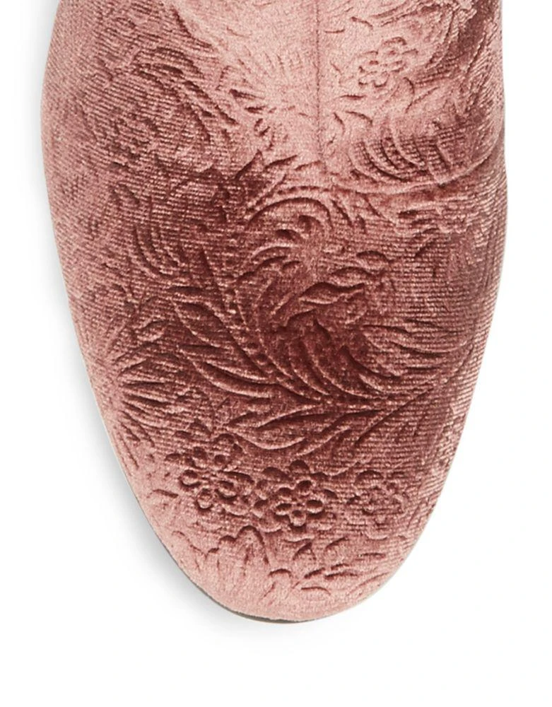 商品Sam Edelman|Taye Textured Booties,价格¥435,第3张图片详细描述