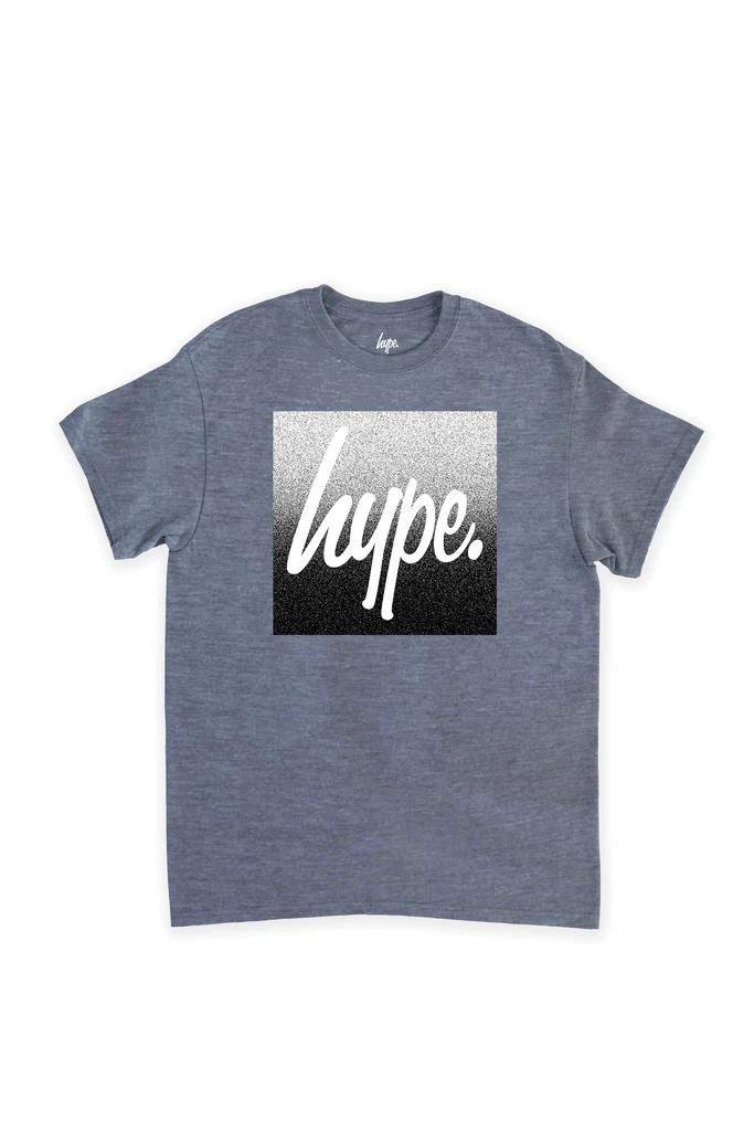 商品HYPE KIDS|HYPE KIDS BLACK WHITE SPECKLE FADE SQUARE SCRIPT T-SHIRT,价格¥186,第3张图片详细描述