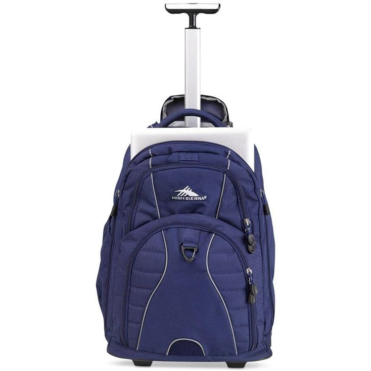 商品High Sierra|Freewheel Rolling Backpack in True Navy,价格¥1047,第2张图片详细描述