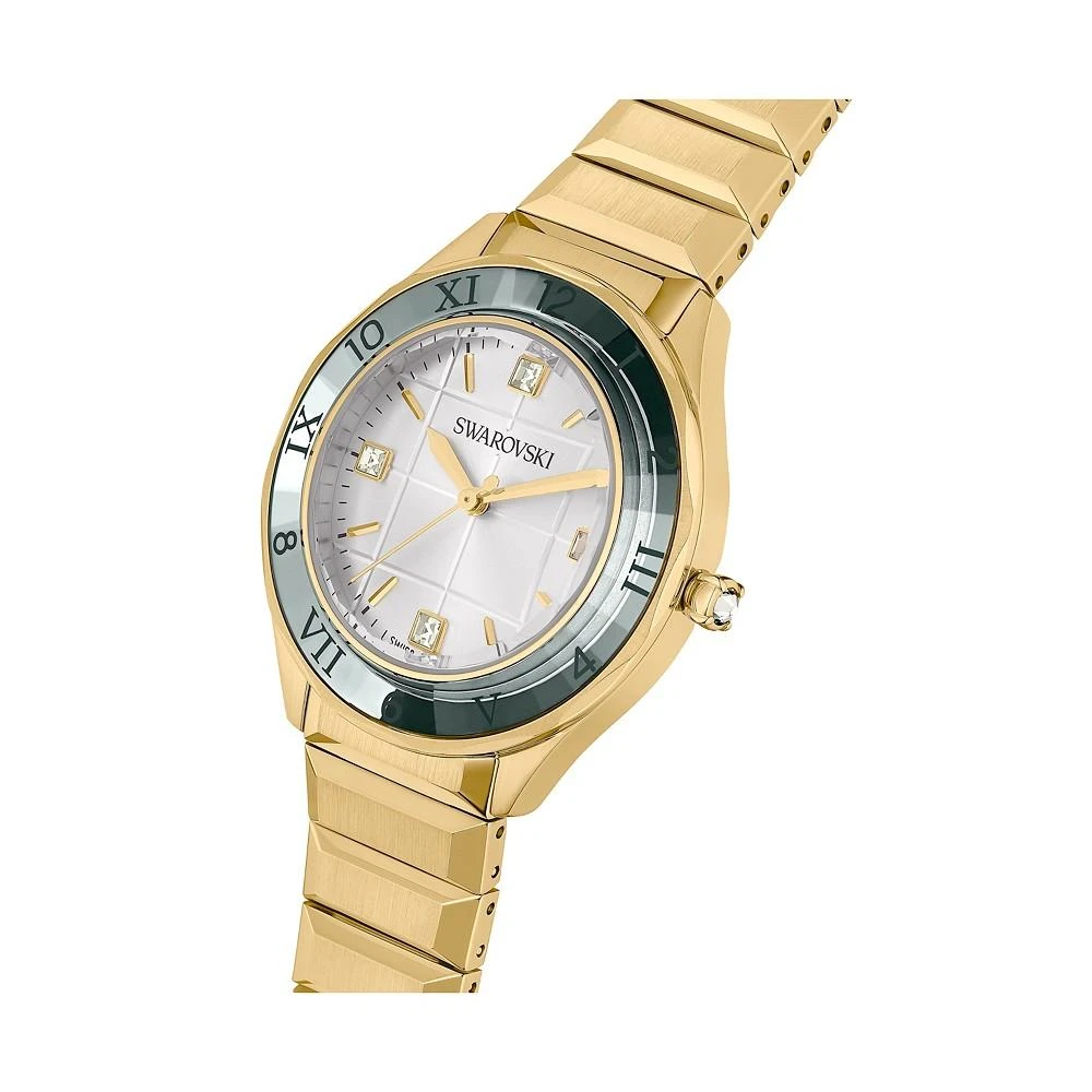 商品Swarovski|Women's Quartz Gold Metal Watch, Swiss Made 37mm,价格¥3991,第4张图片详细描述