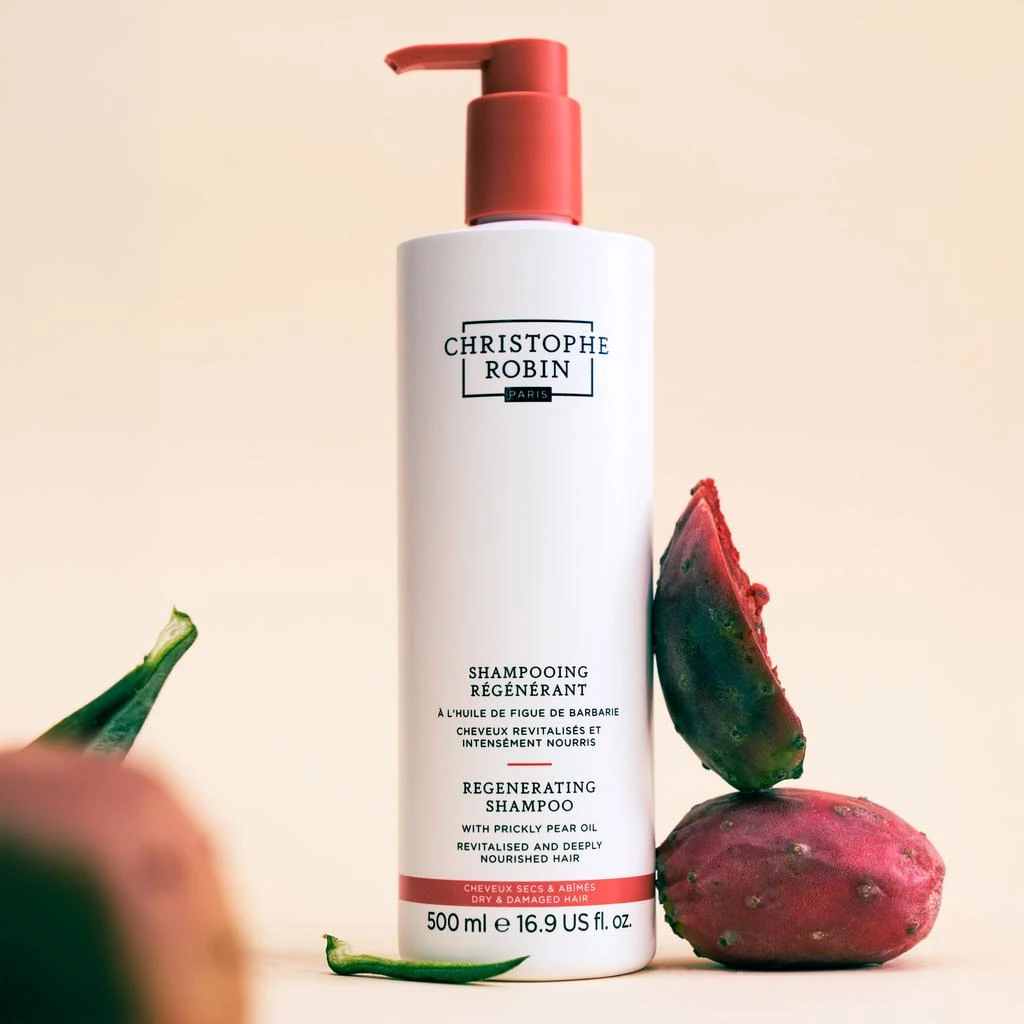 商品Christophe Robin|Christophe Robin Regenerating Shampoo with Prickly Pear Oil 500ml,价格¥444,第2张图片详细描述