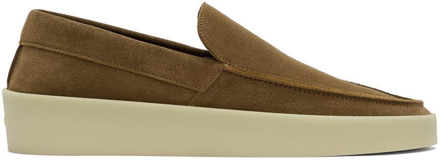 商品Fear of god|Brown Suede 'The Loafer' Loafers,价格¥4890,第1张图片