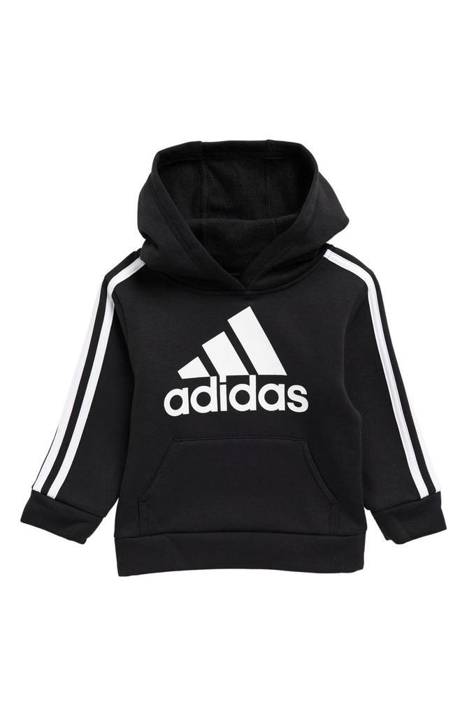 商品Adidas|Kids' Fleece 3-Stripes Hoodie Pullover,价格¥163,第1张图片