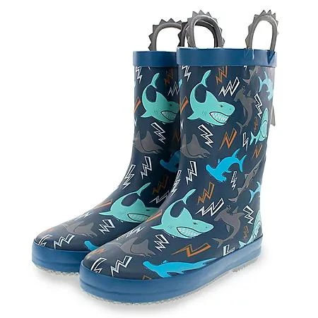 商品Member's Mark|Member's Mark Boy's Waterproof Warm Faux Fur Lined Rubber Rain Boots,价格¥122,第3张图片详细描述