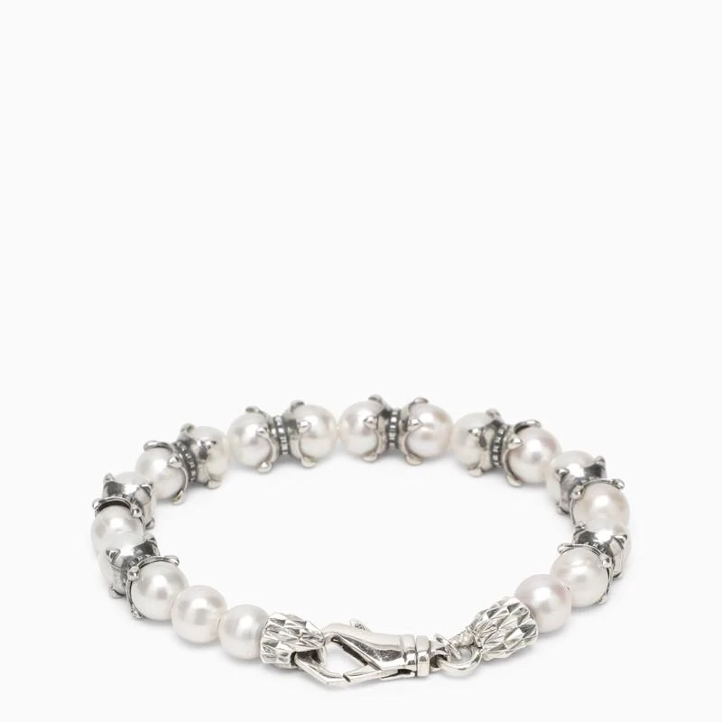 商品Emanuele Bicocchi|Silver 925 bracelet with pearls and claws,价格¥1882,第3张图片详细描述