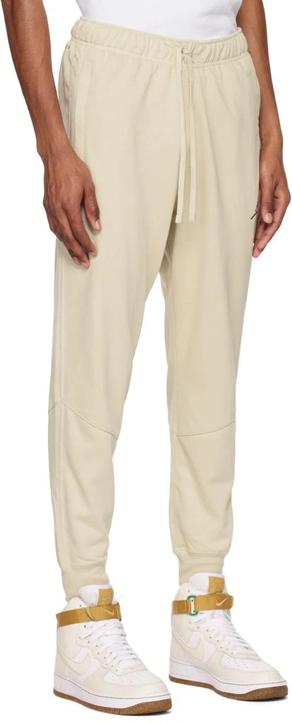 商品Jordan|Beige Dri-FIT Sport Lounge Pants,价格¥347,第2张图片详细描述