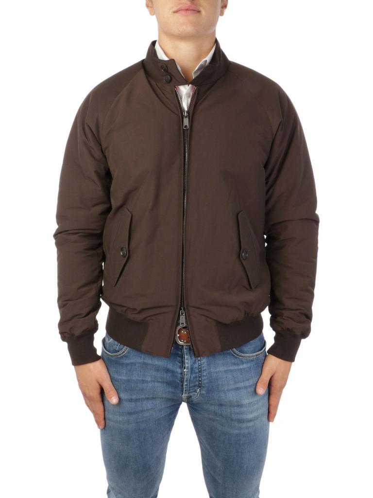 商品Baracuta|Baracuta Men's  Brown Cotton Outerwear Jacket,价格¥3313-¥3329,第1张图片