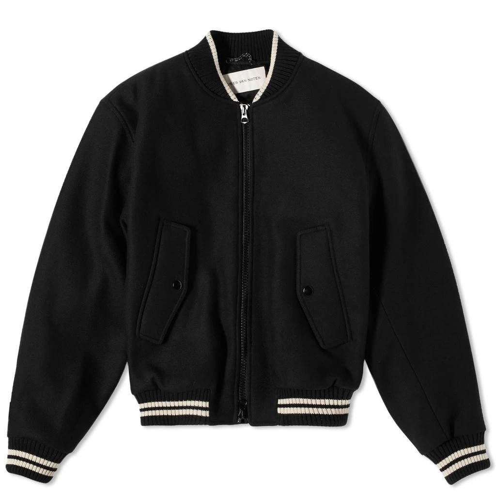 商品Dries Van Noten|Dries Van Noten Vellow Wool Bomber Jacket,价格¥10232,第1张图片