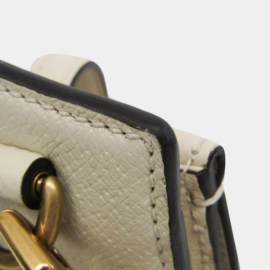 Gucci White Leather Sherry Line Totem Butterfly Shoulder Bag 商品